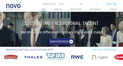 Desktop Screenshot of novoexec.com